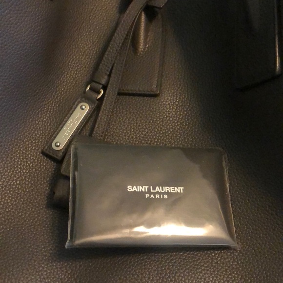 Saint Laurent sac de jour grey tote crossbody - Picture 7 of 8